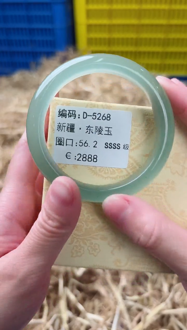 未镶嵌手镯石英质玉D-5268