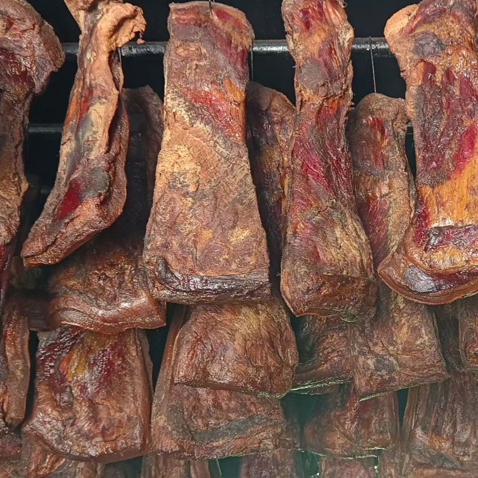 湖北南漳农家土猪腊肉五花肉