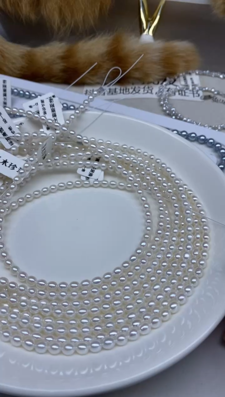 颈饰未镶嵌淡水珍珠多样性发货，发1条