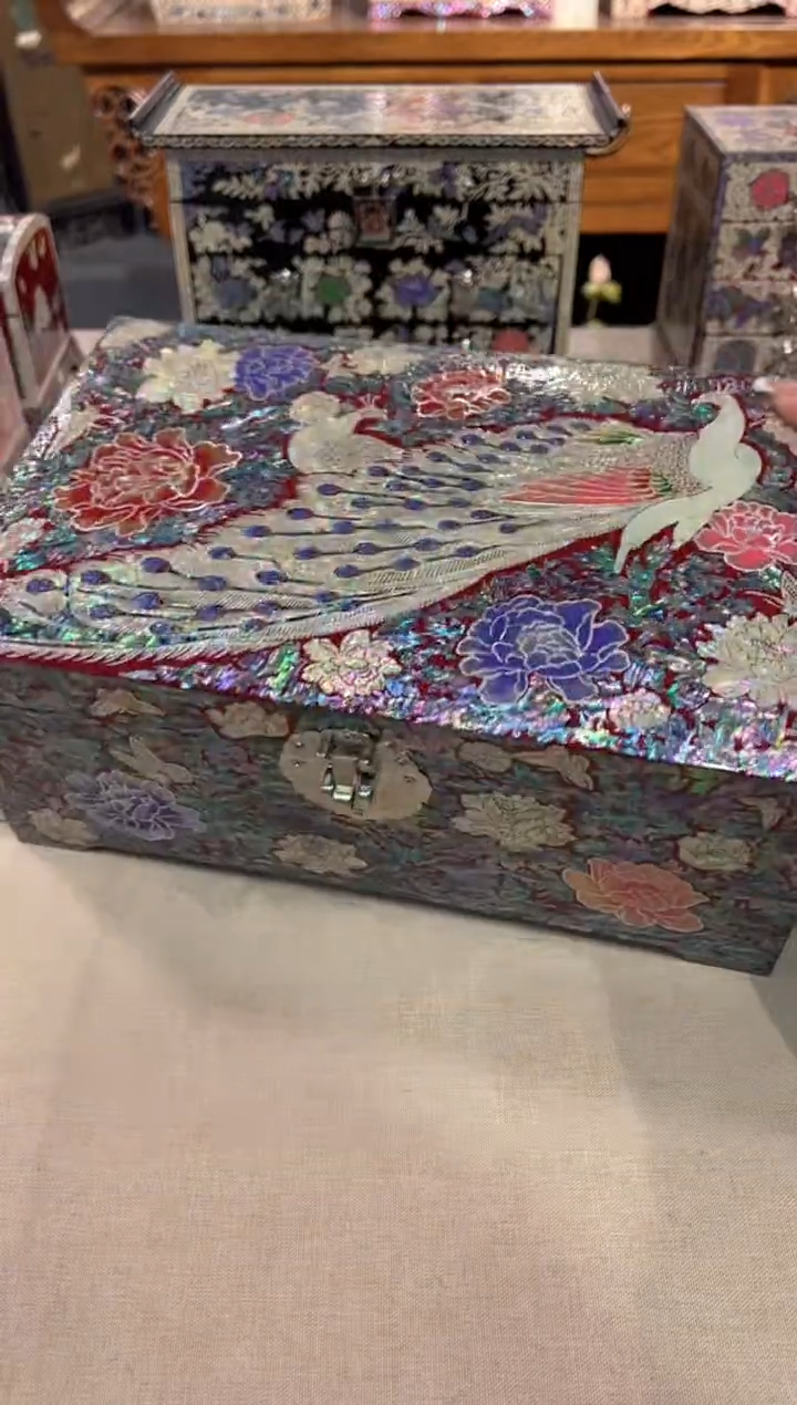 【闪购商品】鱼锁全贝底·弘贝雅螺钿漆器文化馆