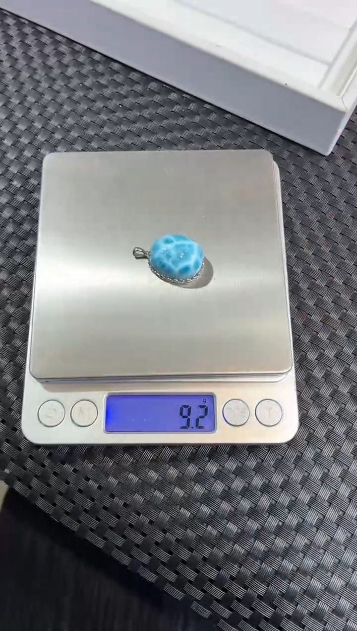 针钠钙石（海纹石）未镶嵌吊坠(不含链)48