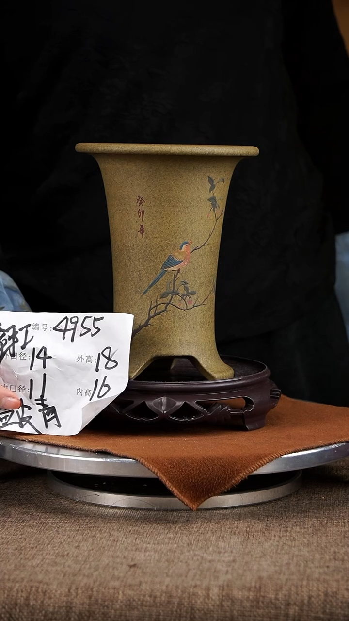 【闪购商品】紫砂花盆紫砂花盆4955