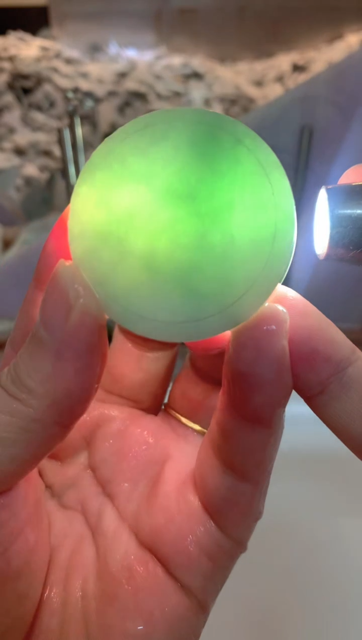 裸石翡翠0朱0翡翠珠宝923