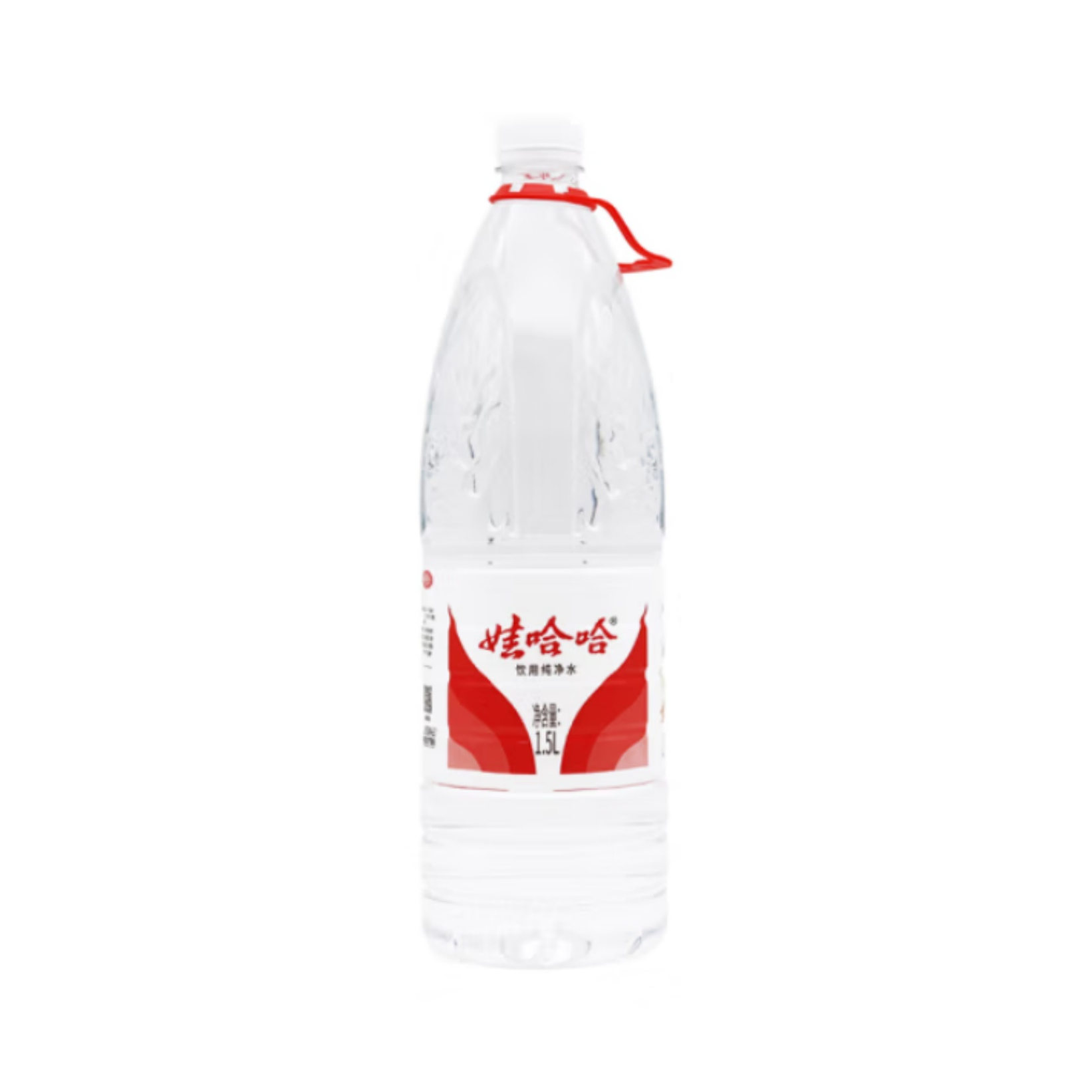 娃哈哈 纯净水1.5L*12支/箱 大瓶水便携饮用水同城送水