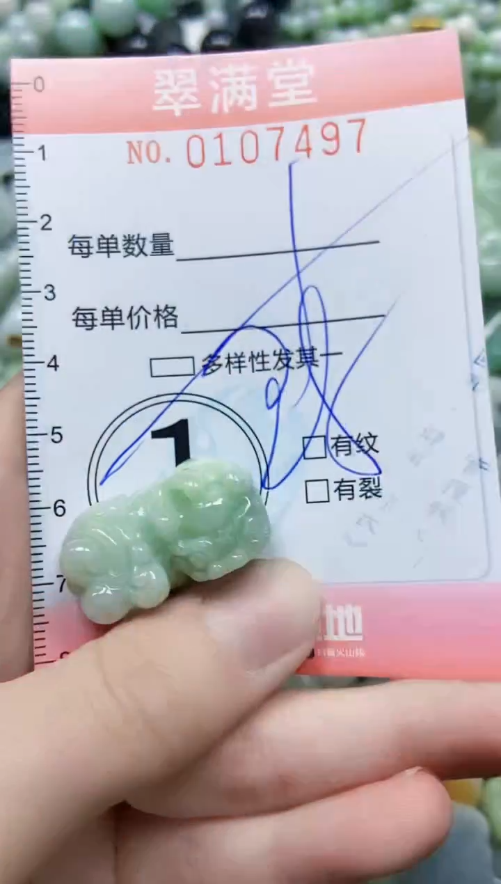 【闪购商品】翡翠颈饰未镶嵌闪购0107497多样性发其一