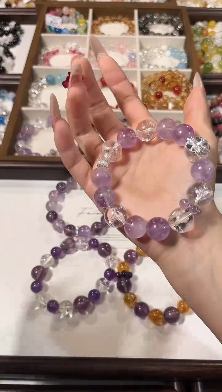 未镶嵌手链水晶01