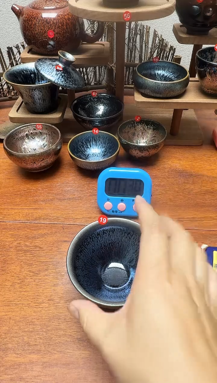 茶盏善*姐19号建盏工匠茶器