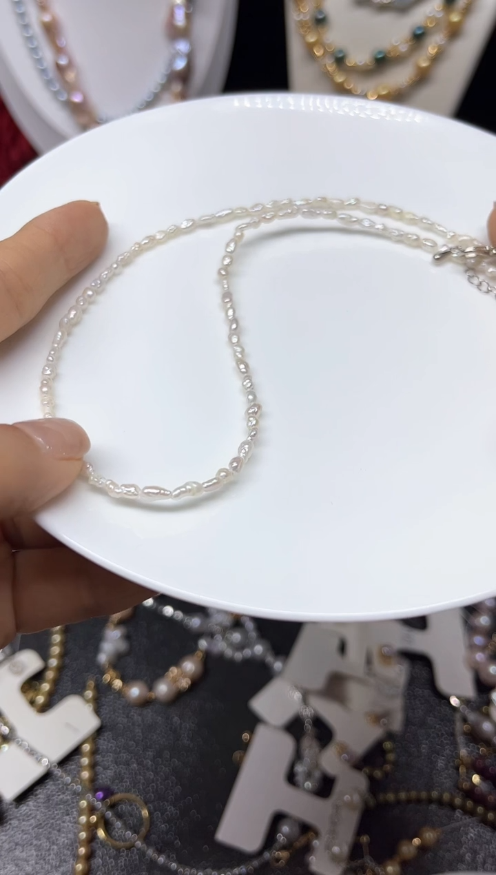 【闪购商品】淡水珍珠颈饰未镶嵌多人