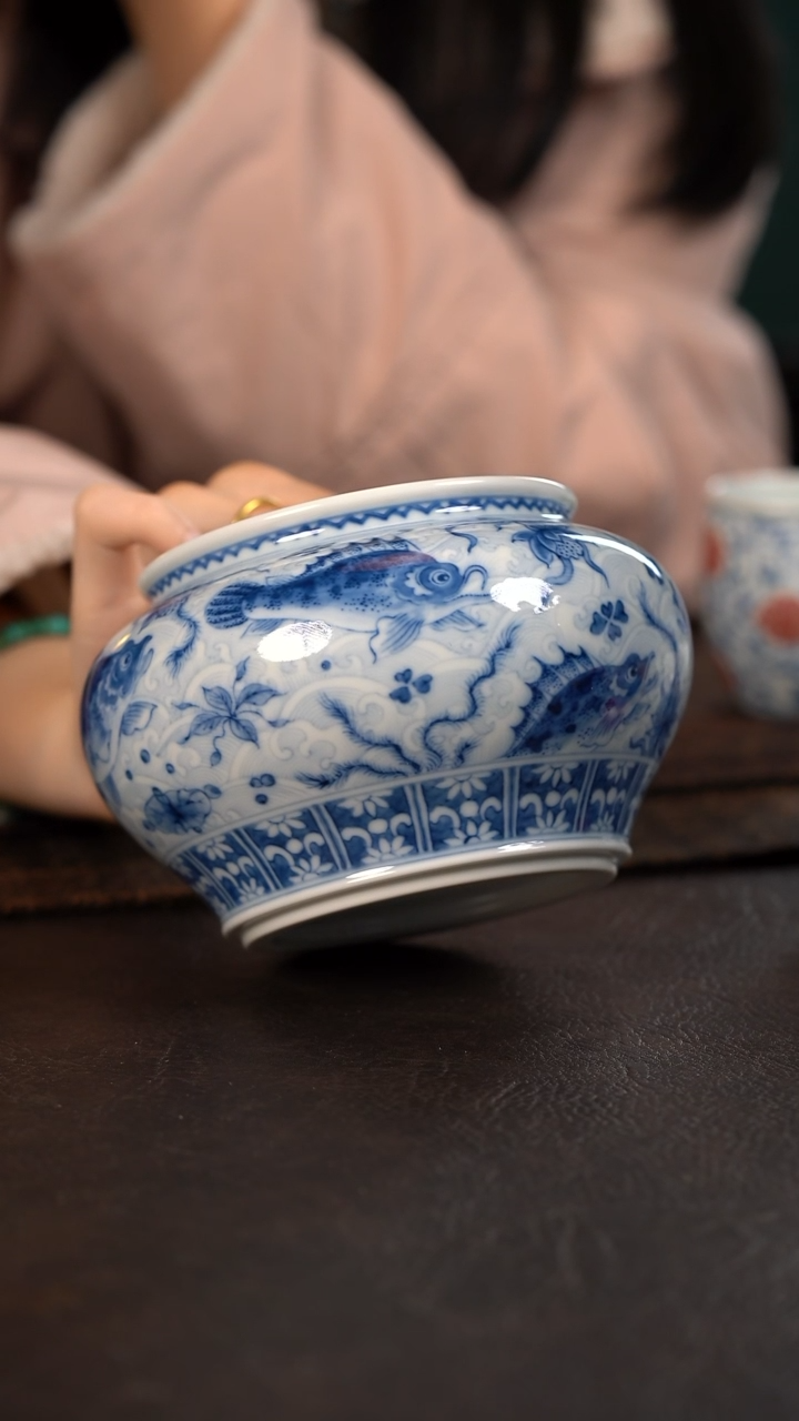 【闪购商品】杯望月怀古淡海水鱼藻水洗