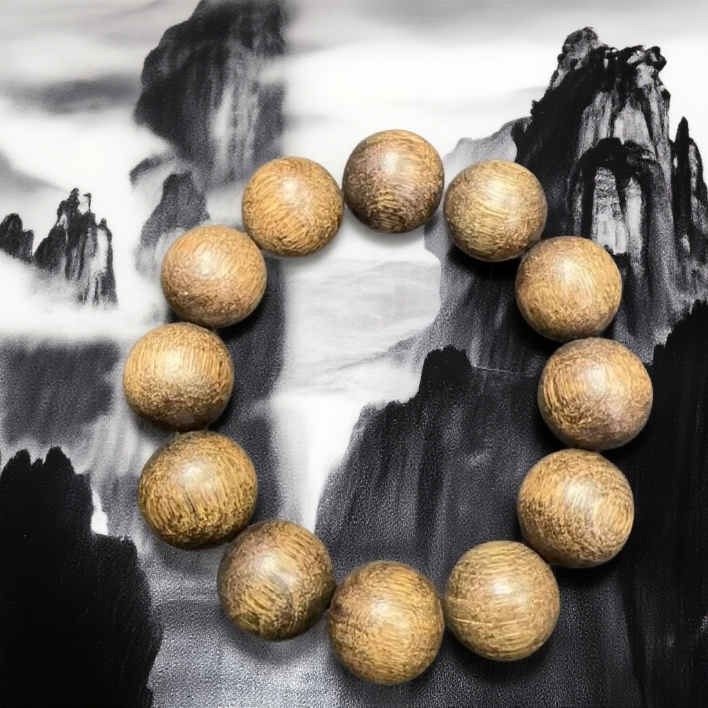 A252软丝沉香木串20mm