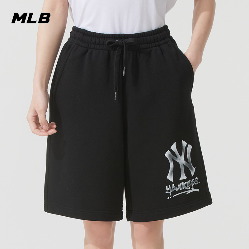 MLB情侣款短裤25夏季新款运动裤潮流休闲裤户外出行裤子3ASPB0253