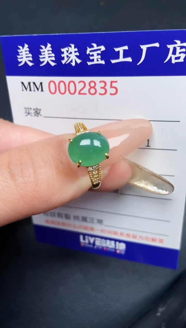 【闪购商品】翡翠颈饰银S925镶嵌2835