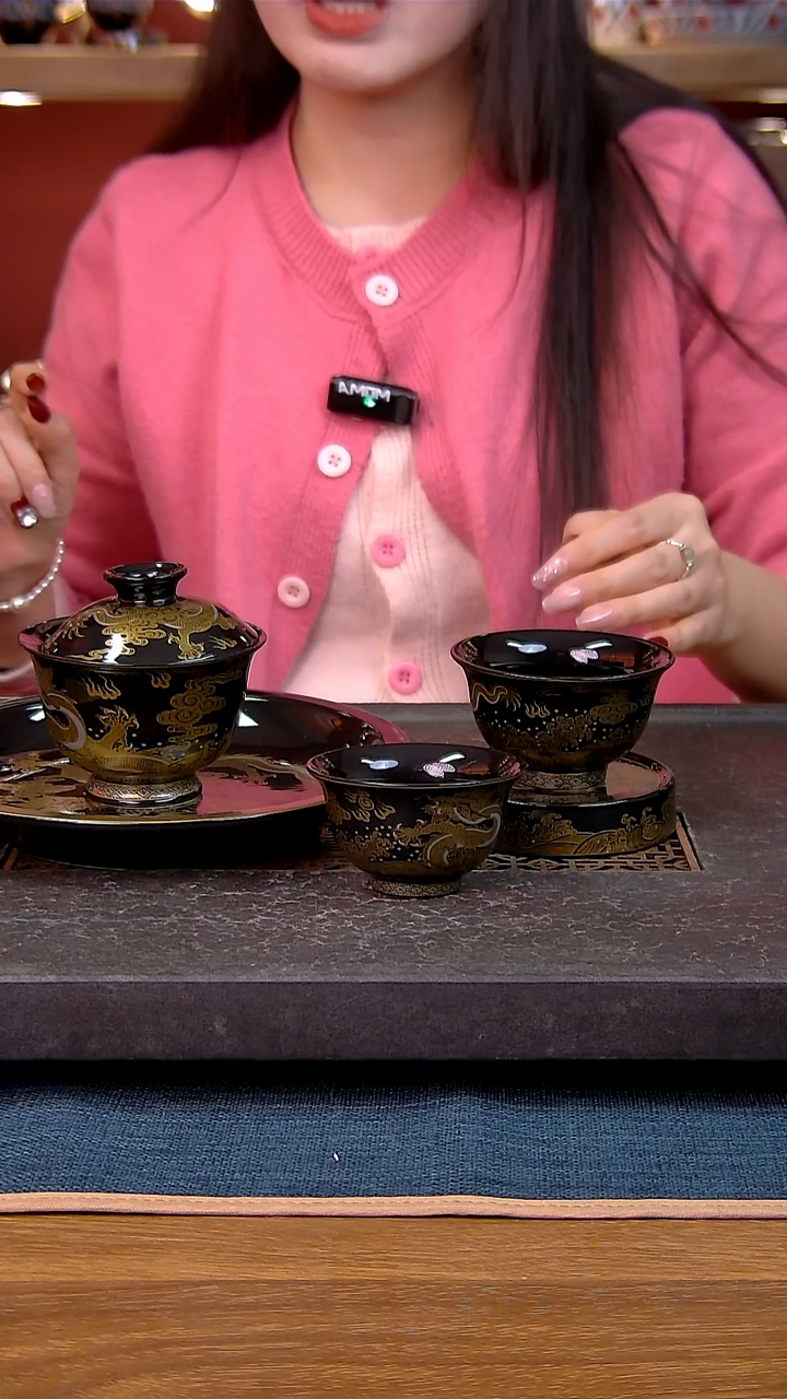 简装家用款5件套 白瓷陶瓷茶具