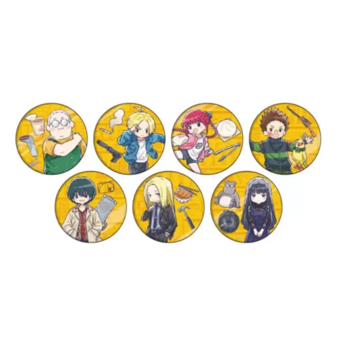 坂本日常JF2025限定吧唧徽章相卡