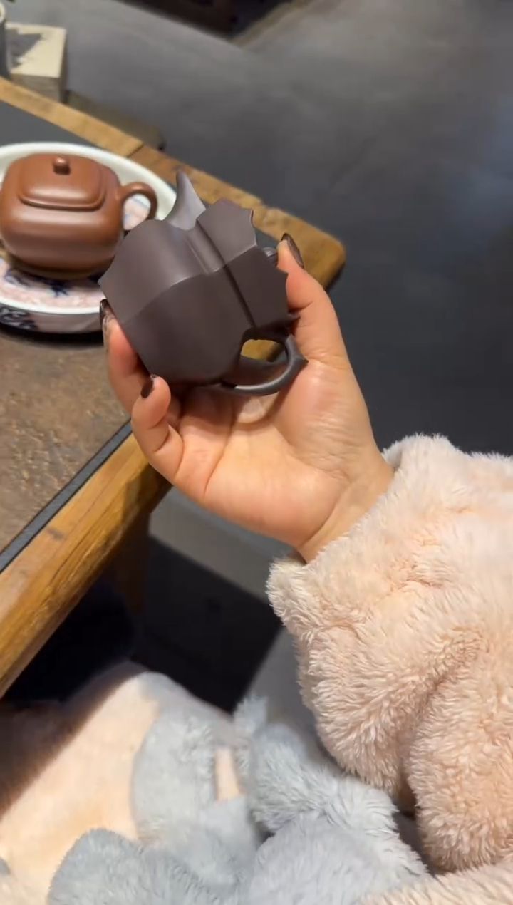 【闪购商品】紫砂茶壶天青小僧帽