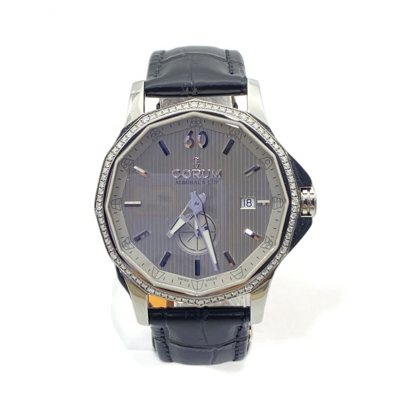 95新 CORUM/昆仑表 海军上将系列/42MM/自动机械/后镶钻