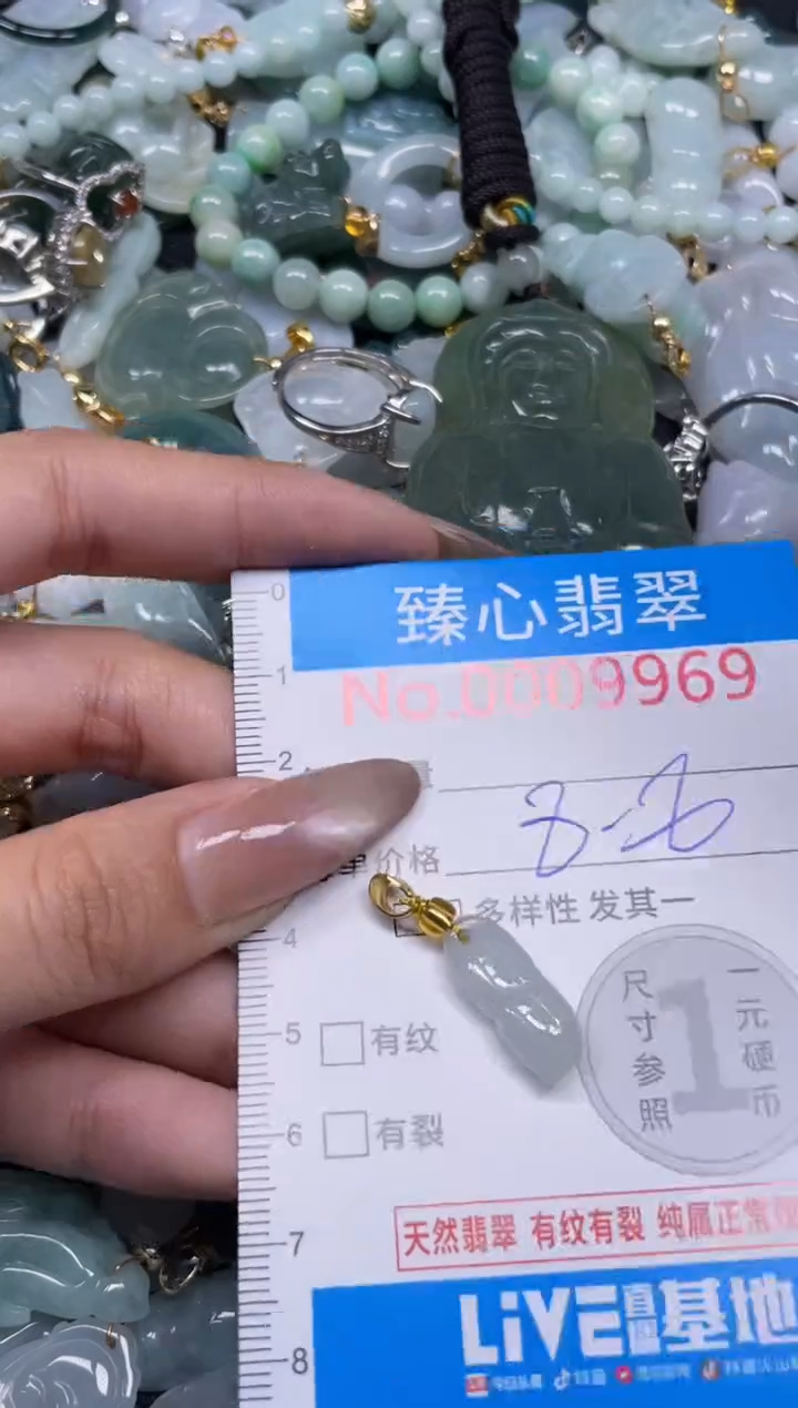 颈饰未镶嵌翡翠9969