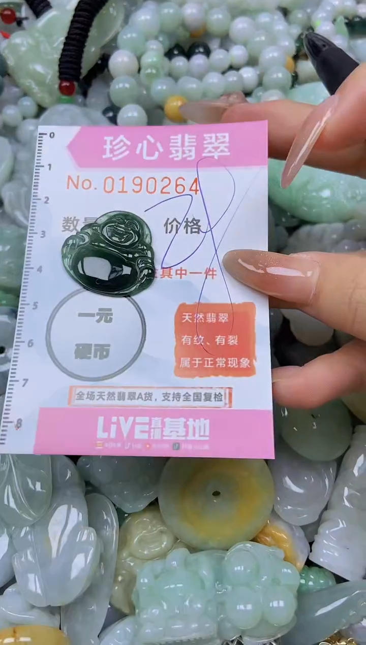 翡翠未镶嵌颈饰闪购链接0190264