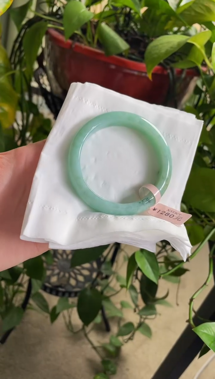 【闪购商品】翡翠手镯未镶嵌053手镯54.2