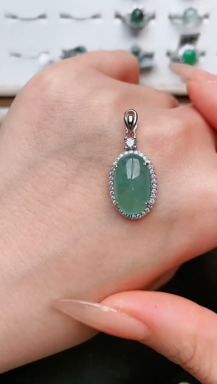 【闪购商品】翡翠戒指银S925镶嵌.....