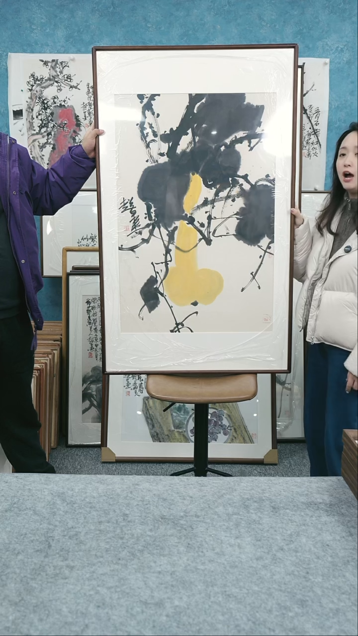 【闪购商品】国画100*60郑志超老师花鸟