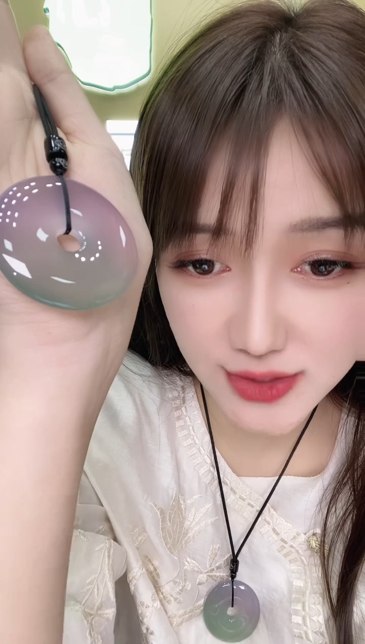 未镶嵌颈饰玛瑙/玉髓370782/玛瑙平安扣 多样性一件发