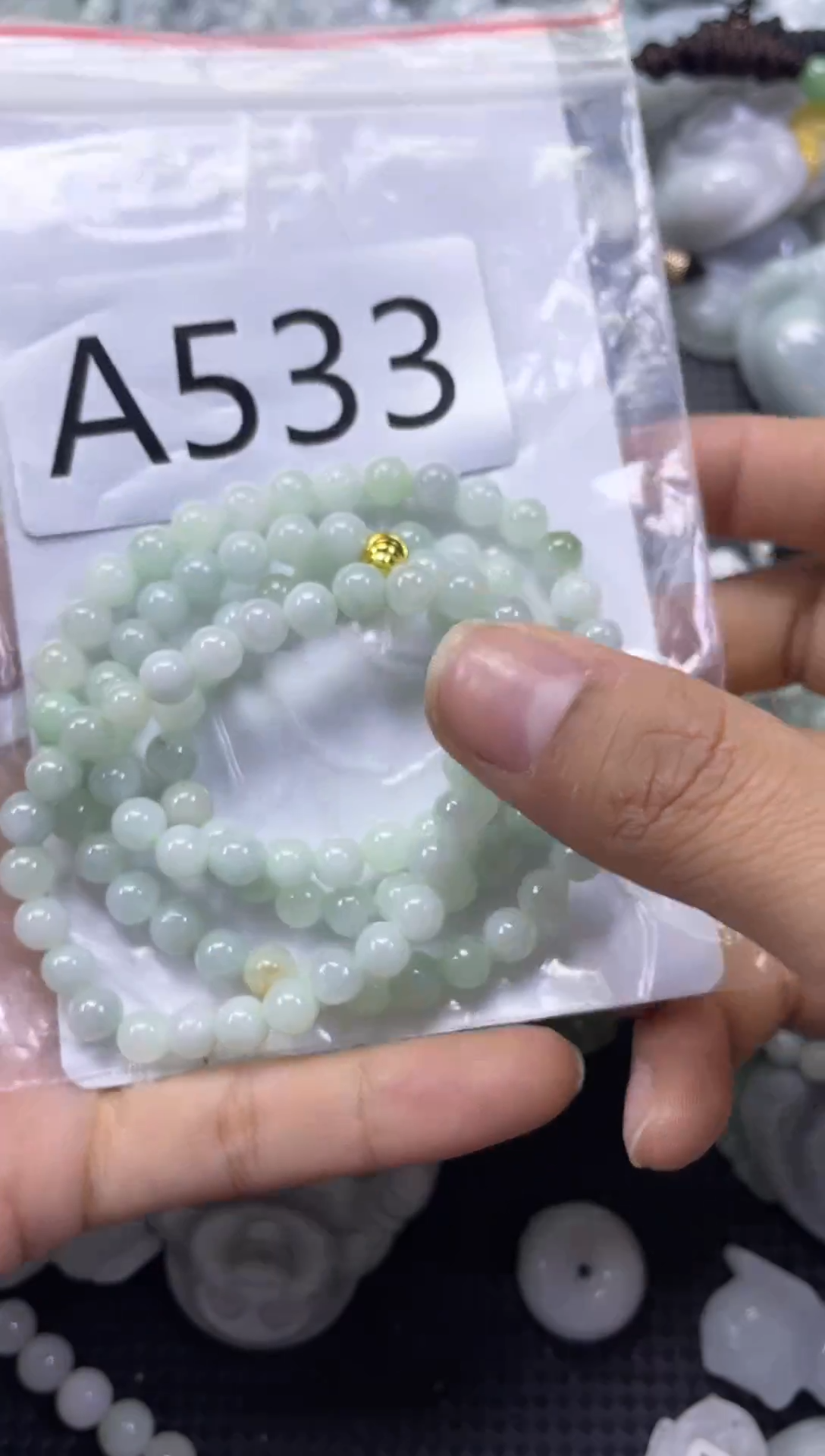 颈饰未镶嵌翡翠A533