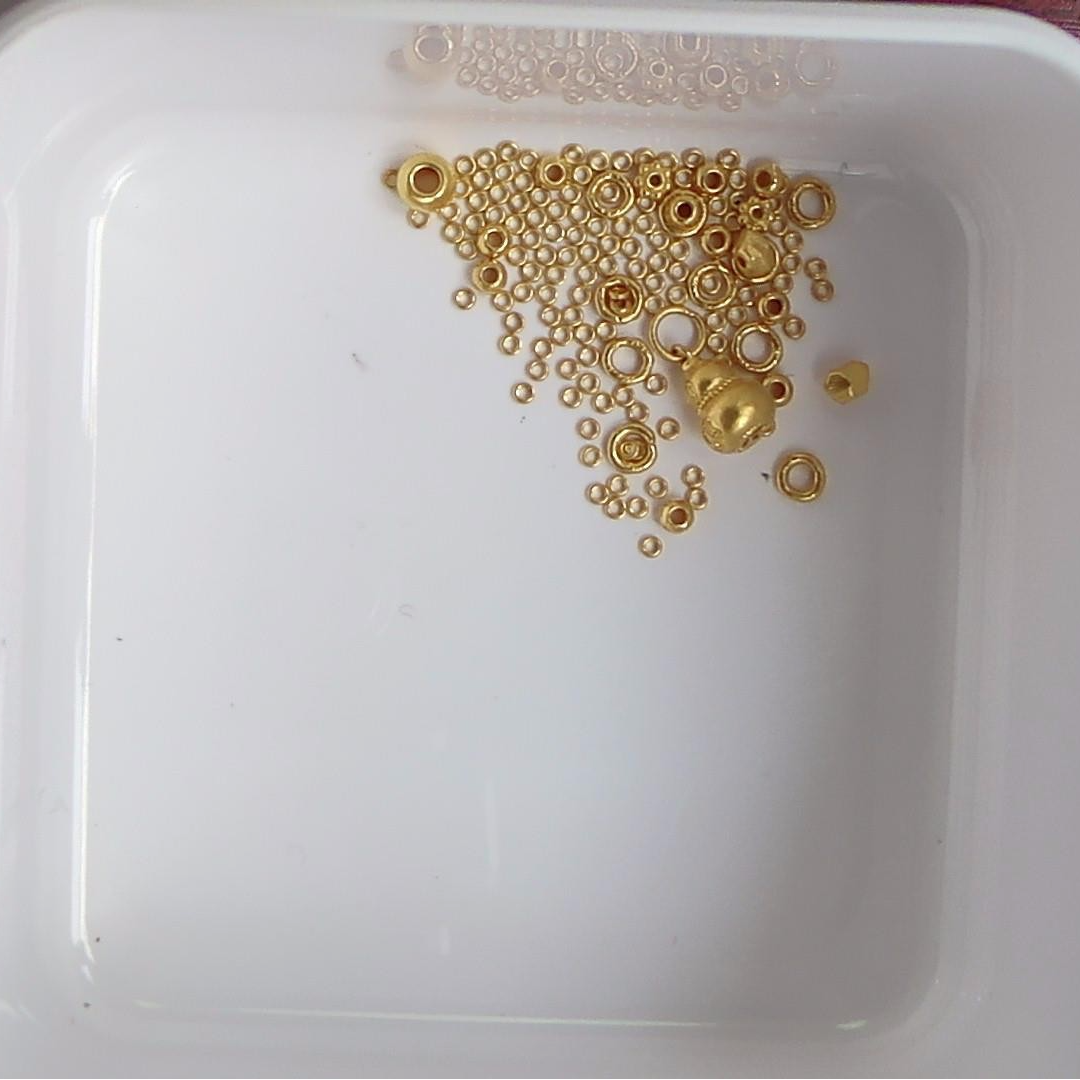 黄金足金小金 豆 