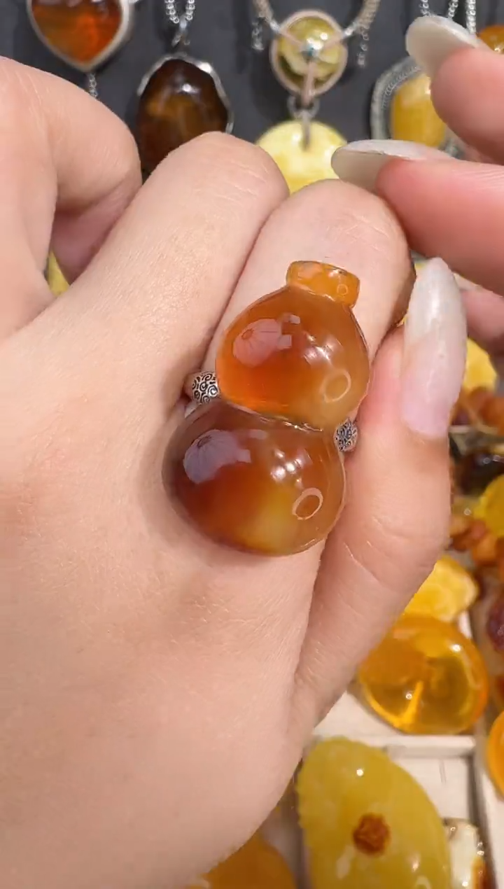 裸石琥珀未镶嵌琥珀