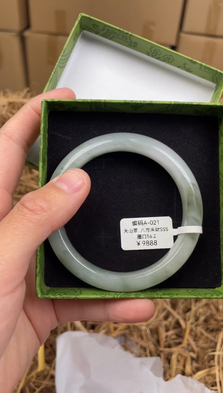 未镶嵌手镯石英质玉A021