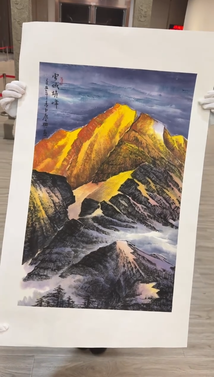 国画19赵隆轩美术馆李庆兴老师作品