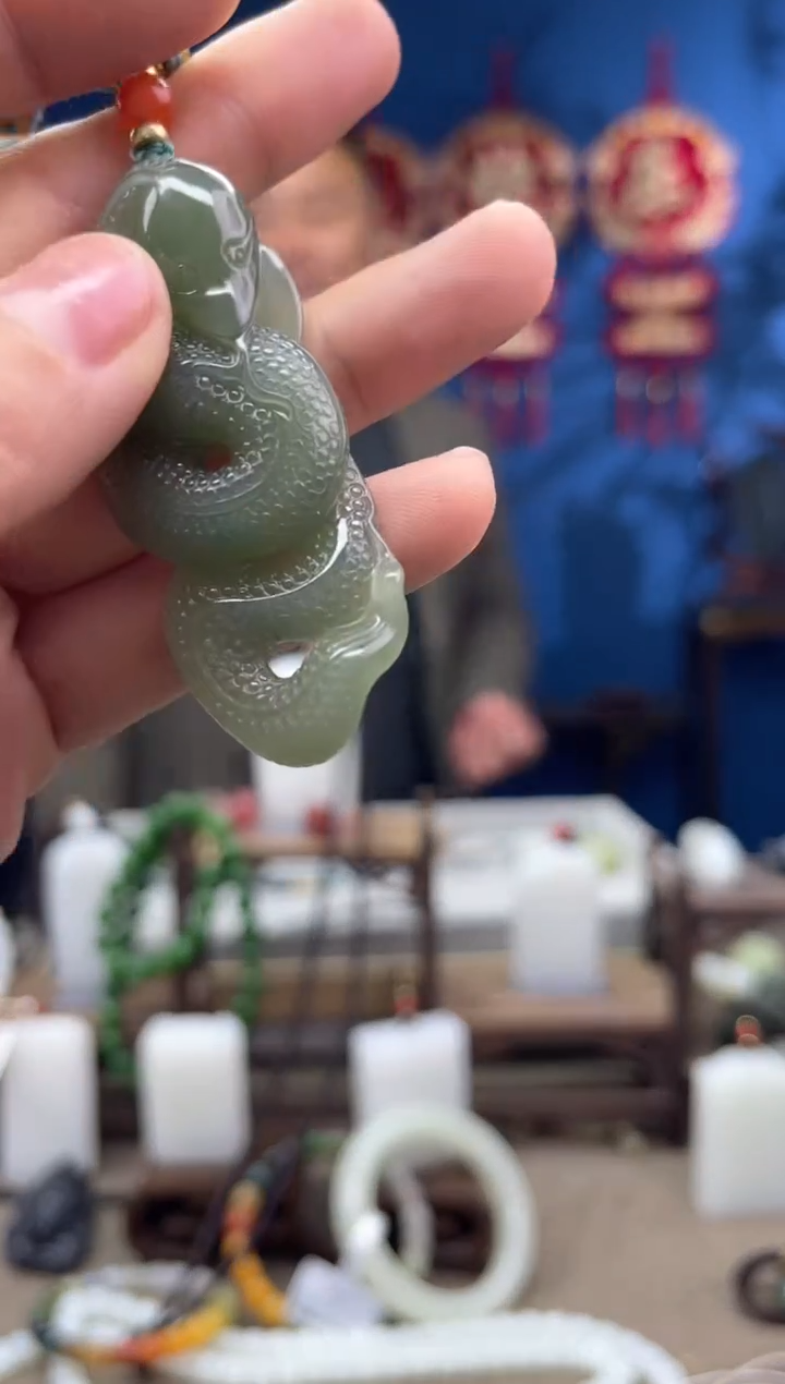 【闪购商品】和田玉颈饰未镶嵌1