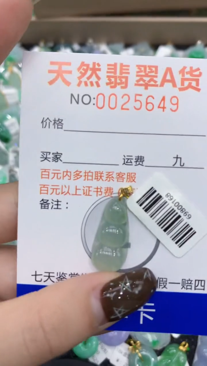 【闪购商品】翡翠颈饰18K金镶嵌11111111111