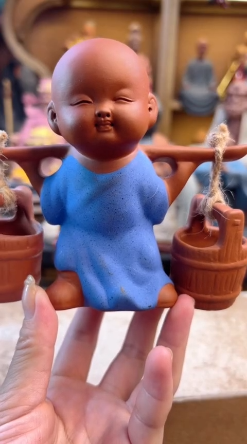 紫砂茶宠器闵茶宠摆件