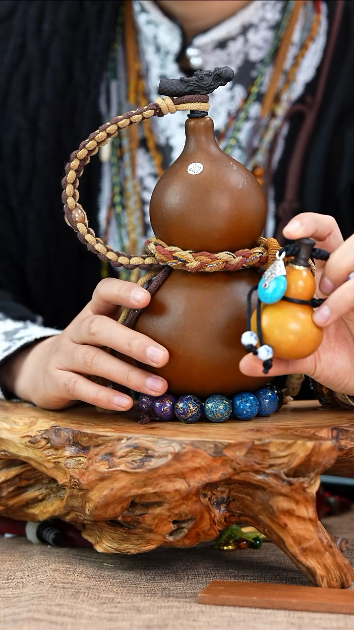 【闪购商品】203—光岳葫天然大漆酒葫芦不含漆珠