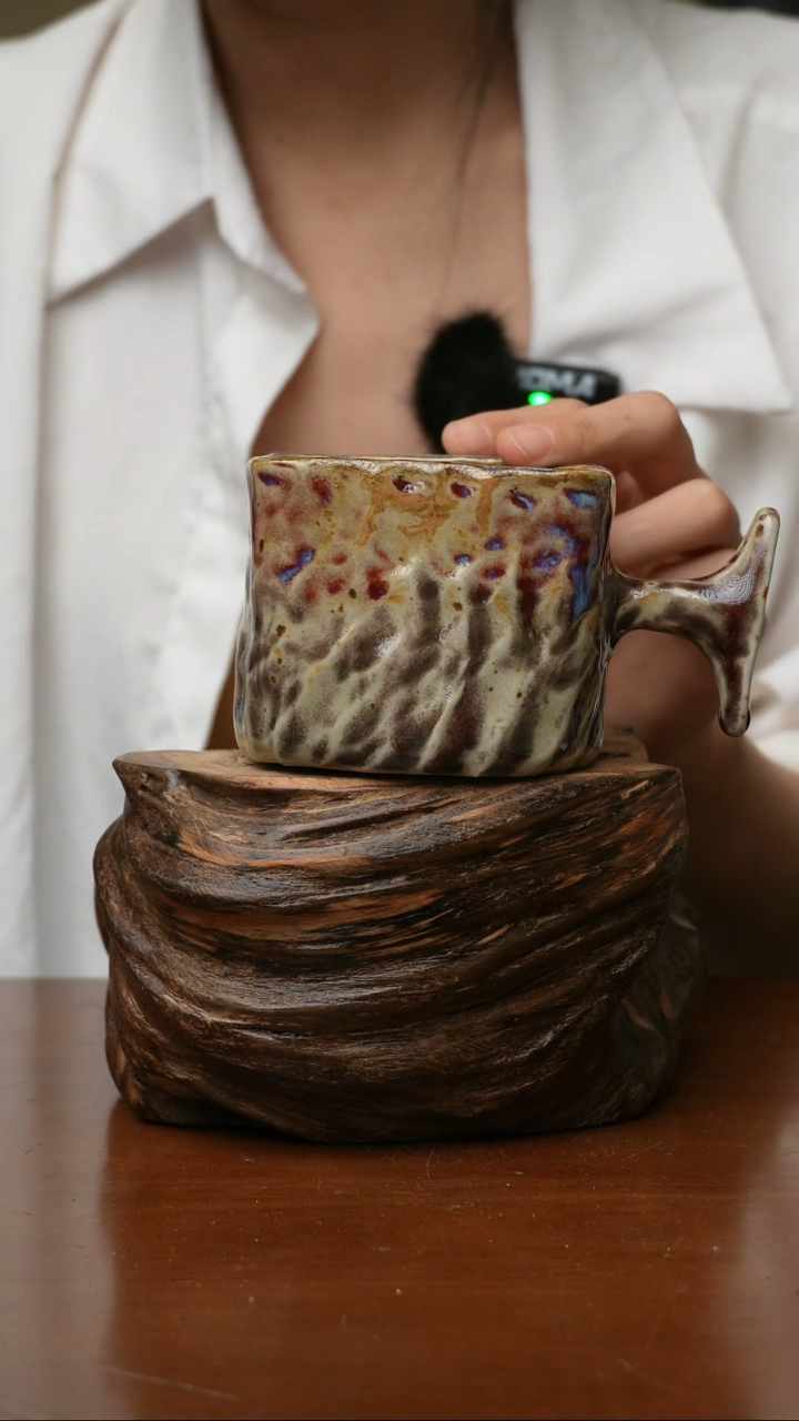 杯子510景德镇手工颜色釉杯子