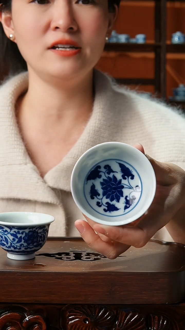 【闪购商品】景德镇镹曰陶柴窑手工手绘茶具