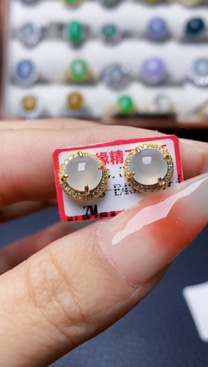 银S925镶嵌戒指翡翠1408