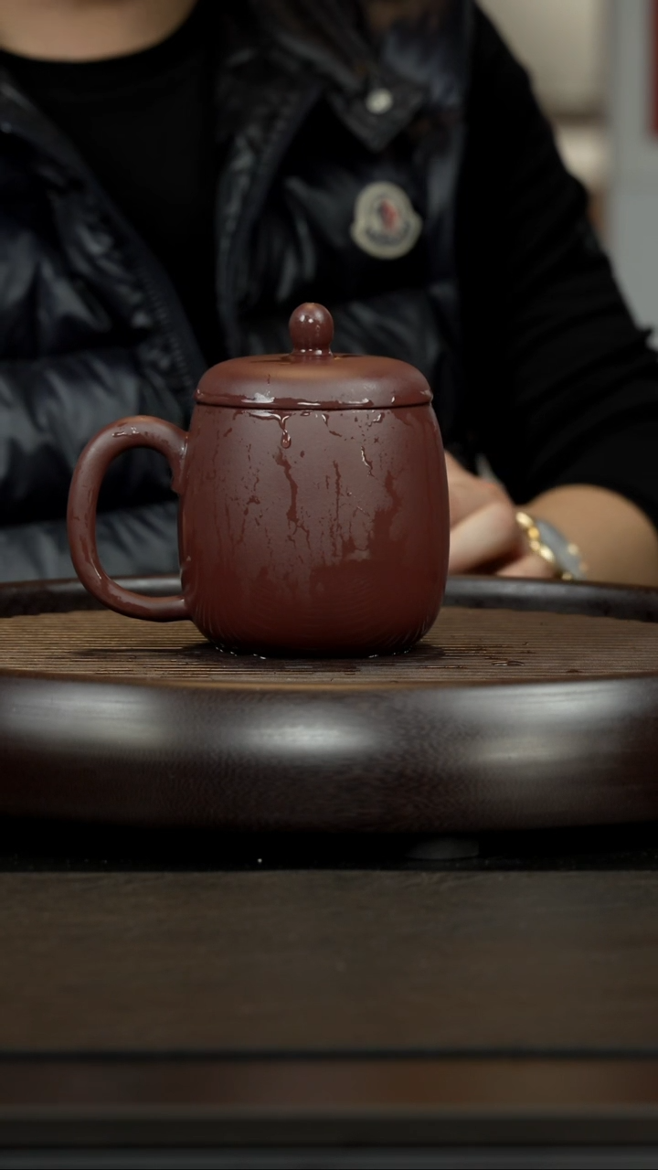【闪购商品】紫砂茶杯孤品盖杯  底槽清 龙蛋盖杯