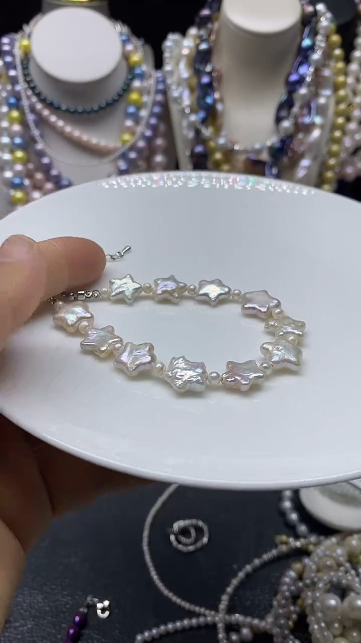 颈饰未镶嵌淡水珍珠多人手链