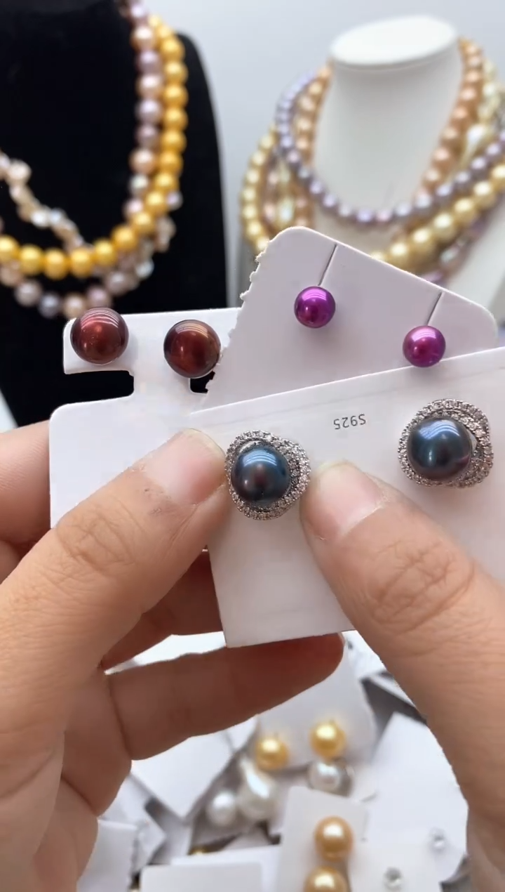 【闪购商品】淡水珍珠颈饰钛钢130