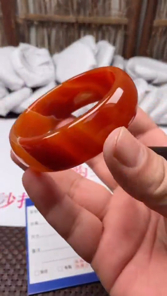 【闪购商品】玛瑙/玉髓手镯未镶嵌392-59/60多样性发货看清圈口下单