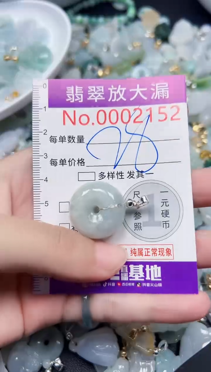 颈饰未镶嵌翡翠2152