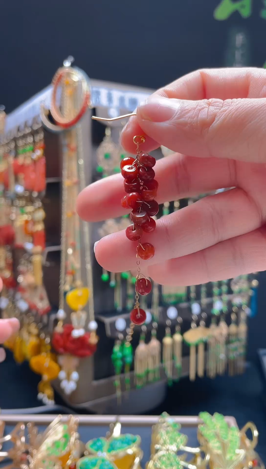 【闪购商品】翡翠耳饰合金0111翡翠饰品一个