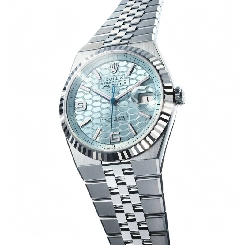 99新 Rolex/劳力士 名表 陆使型 机械机芯 2025新款全套男表 蓝色