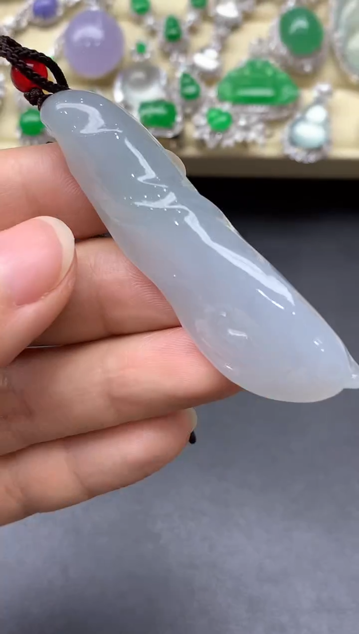 颈饰未镶嵌翡翠100-中国好珍宝