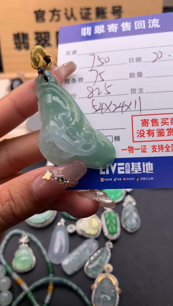 【闪购商品】翡翠颈饰未镶嵌10124907