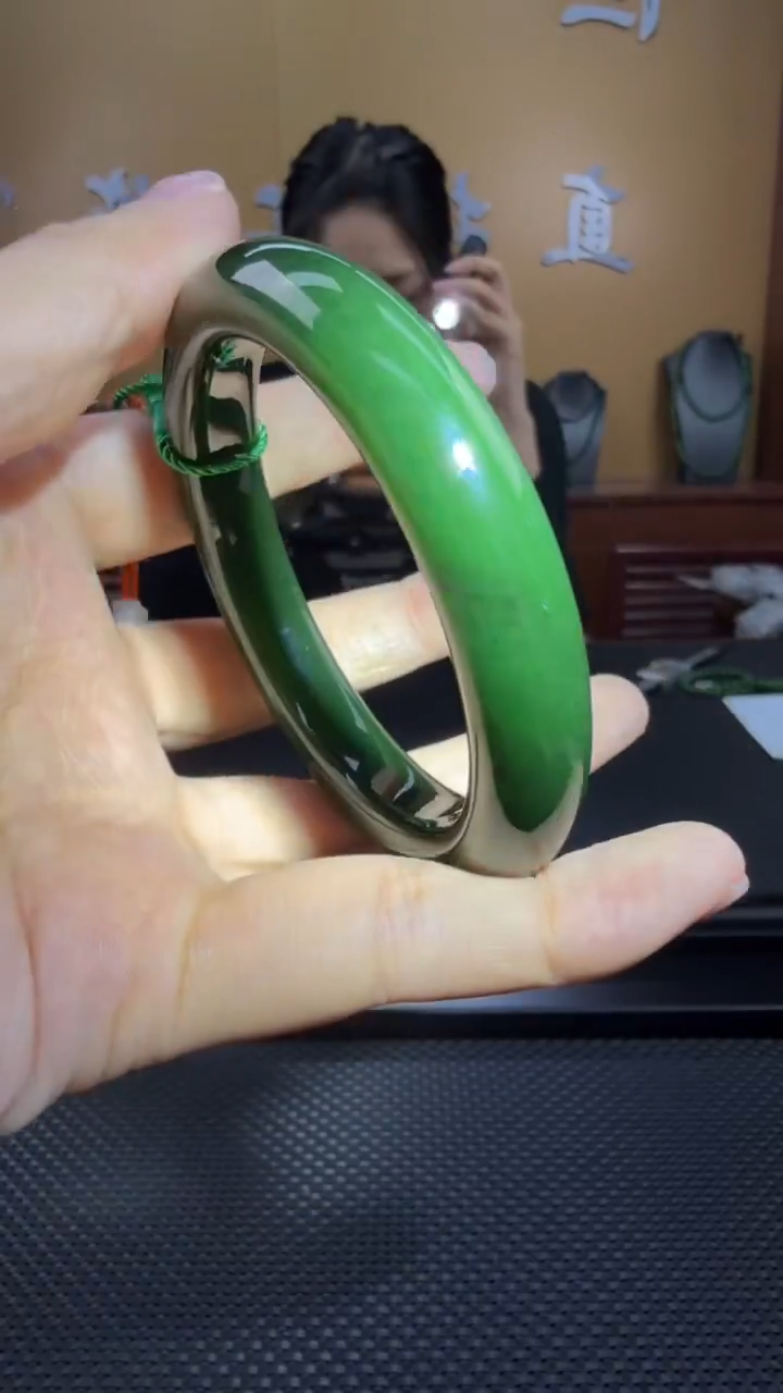 颈饰未镶嵌和田玉手镯58