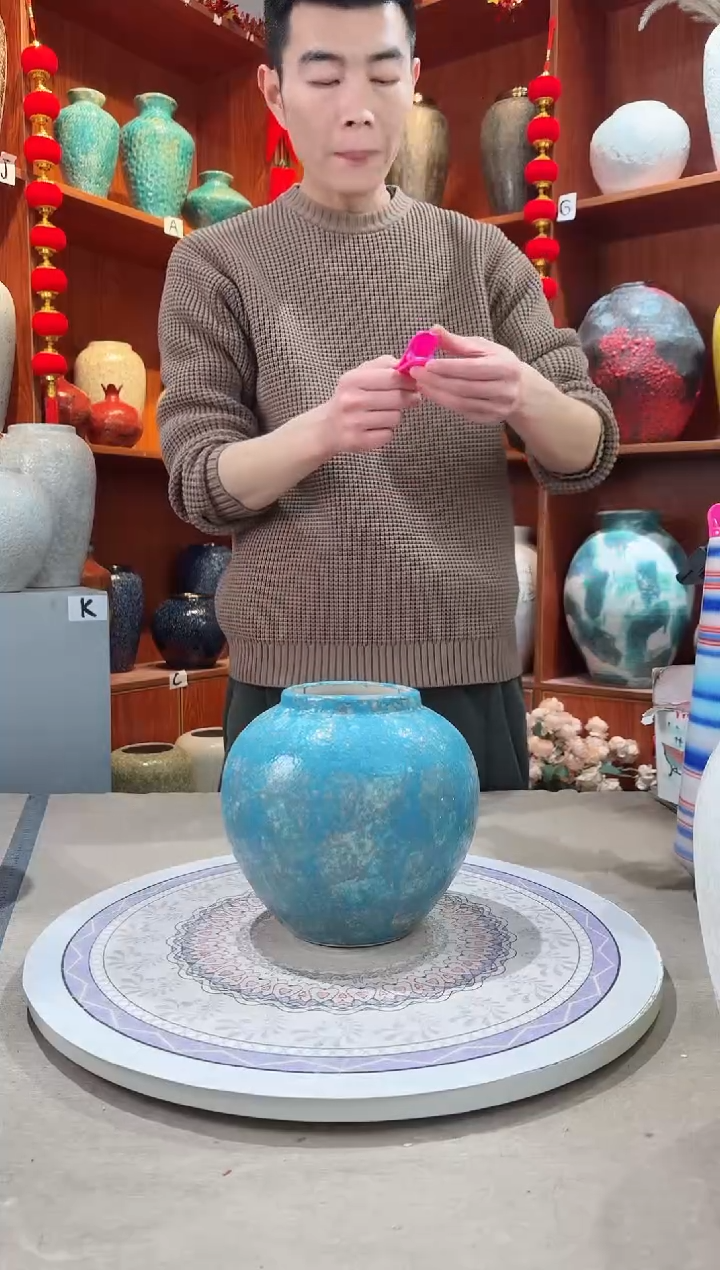 【闪购商品】瓶陶瓷花瓶 无花 微瑕a510 