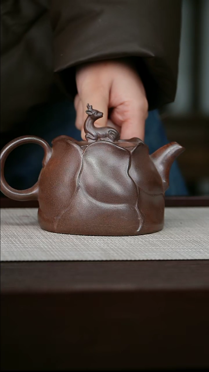 【闪购商品】宜兴原矿紫砂壶茶壶400C